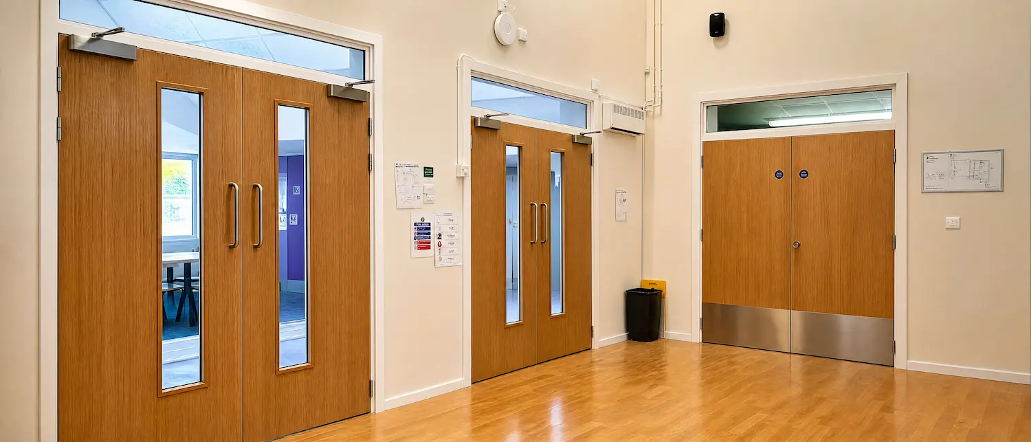 Fire doors installed at Wickham Park School