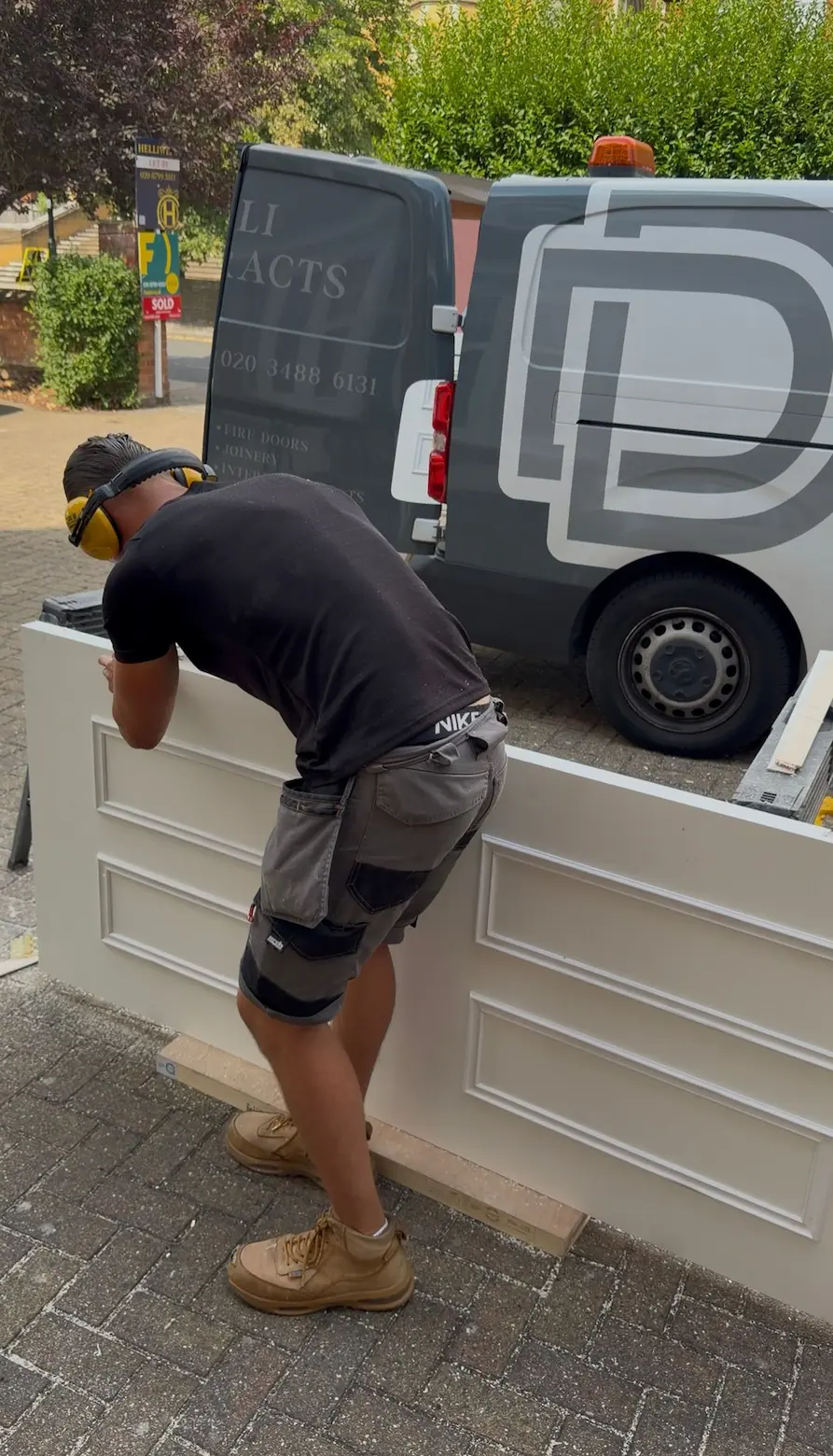 Specialist fire door installation by Doli Contracts